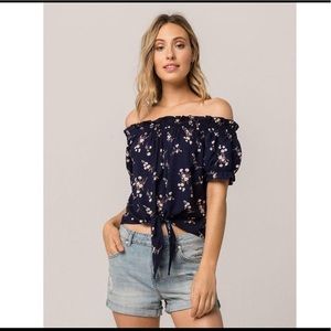 Off the shoulder top